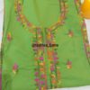 Parrot green-2pc Hand Embroidered - Image 2