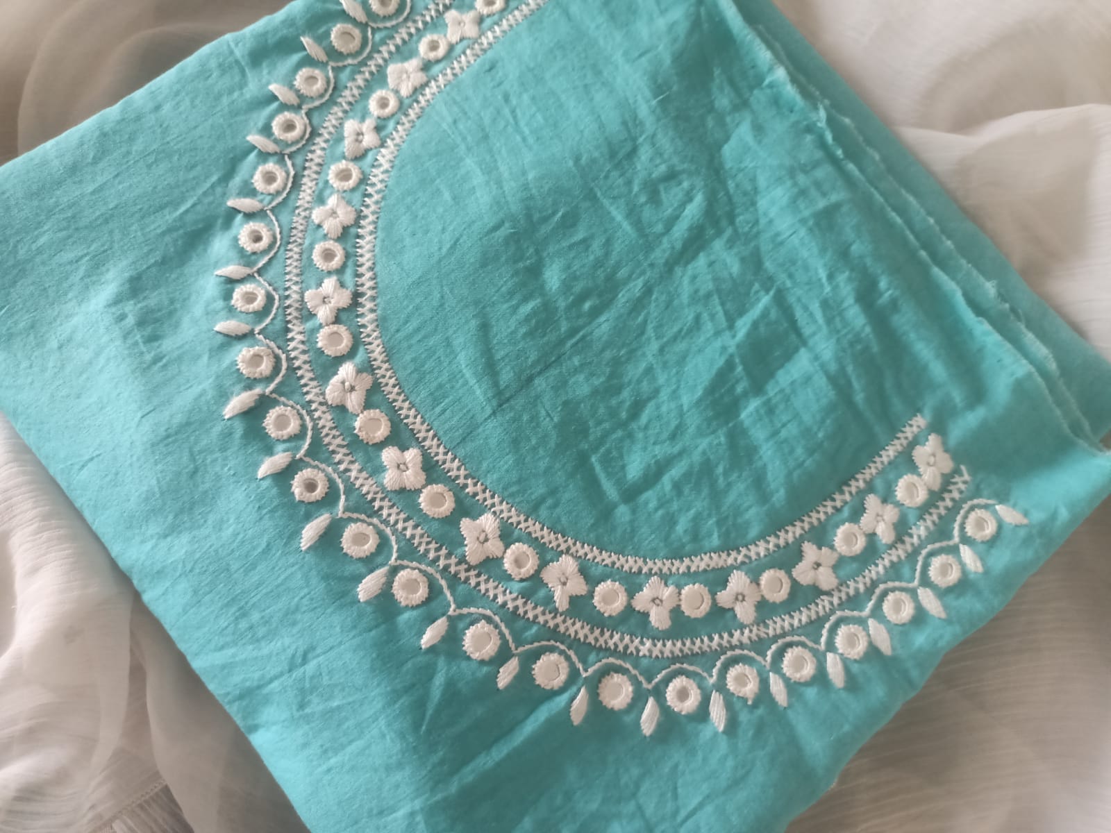 Ice Blue Kurta
