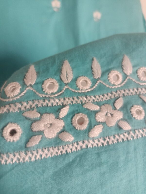 Ice Blue Kurta - Image 2